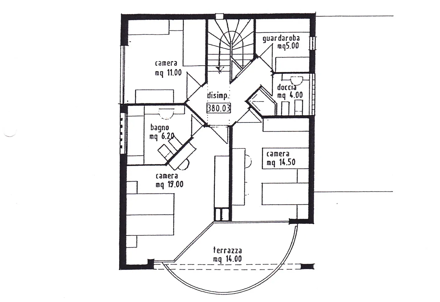 SINGLE FAMILY HOUSE WITH 6.5 ROOMS AND GARDEN IN BEDANO - Photo 12 of 12