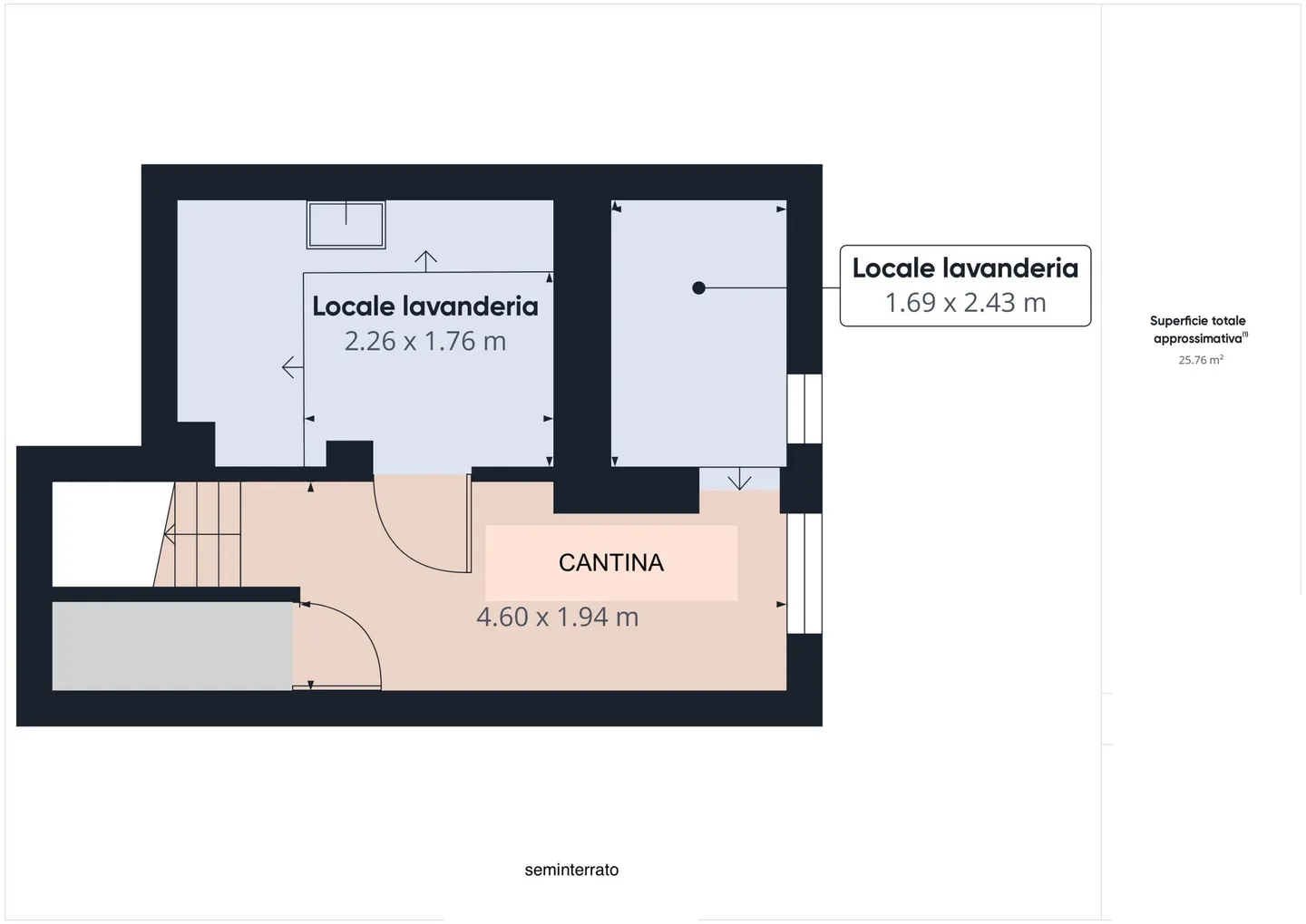 END TERRACE HOUSE WITH 4.5 ROOMS ON 4 LEVELS IN AGNO - Photo 13 of 13