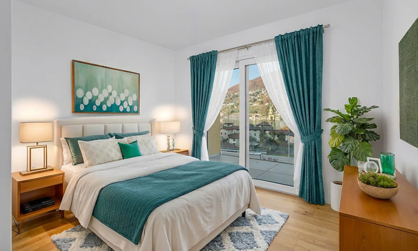 ATTICO 4.5 LOCALI CON TERRAZZE VISTA LAGO A BRUSINO ARSIZIO - Foto 7 di 9