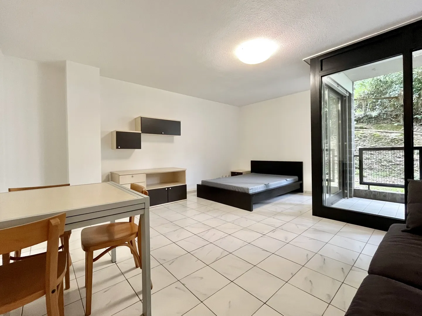 FOR RENT STUDIO APARTMENT WITH GARDEN IN CORNAREDO AREA IN LUGANO - Photo 1 of 10
