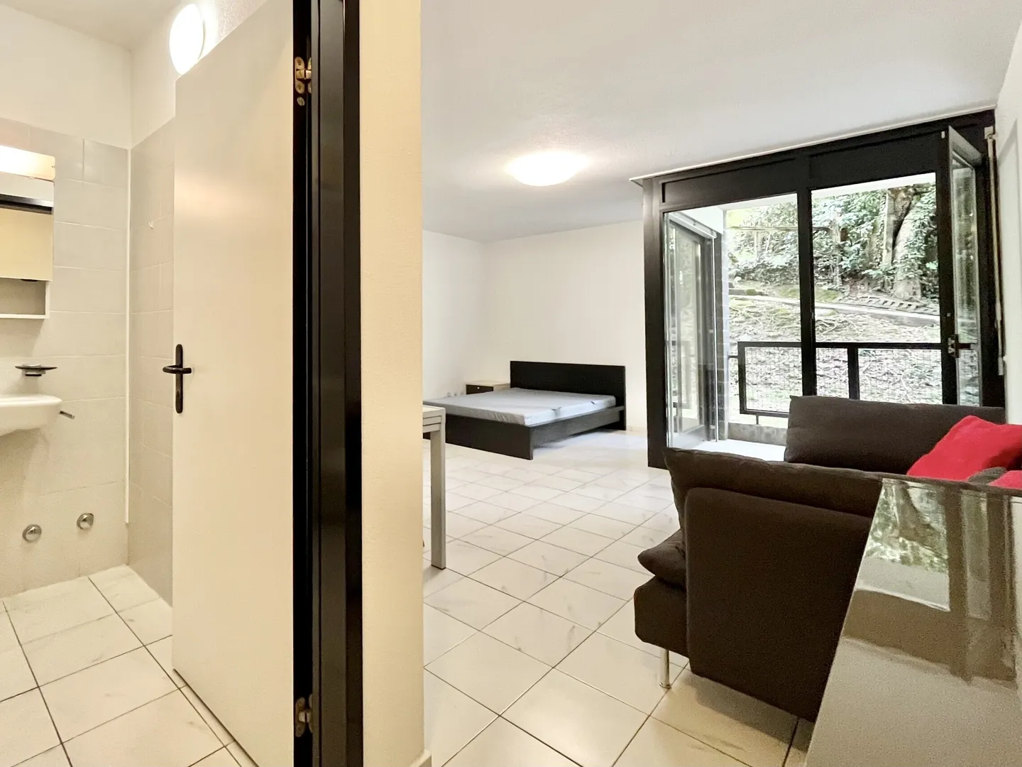 FOR RENT STUDIO APARTMENT WITH GARDEN IN CORNAREDO AREA IN LUGANO - Photo 7 of 10
