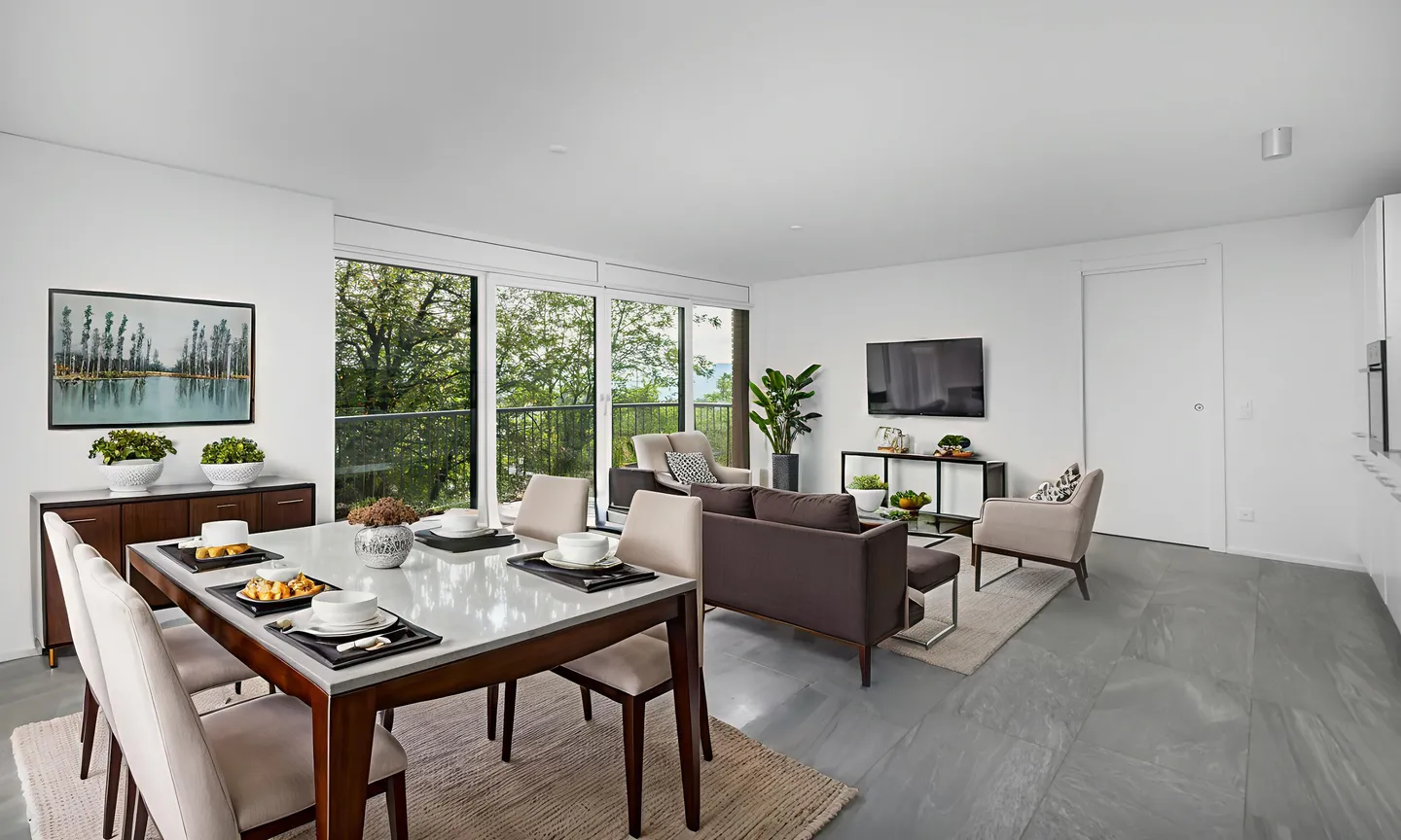 MODERNES WOHNUNG 3.5 ZIMMER MIT GARAGE IN CADRO - Foto 1 von 9