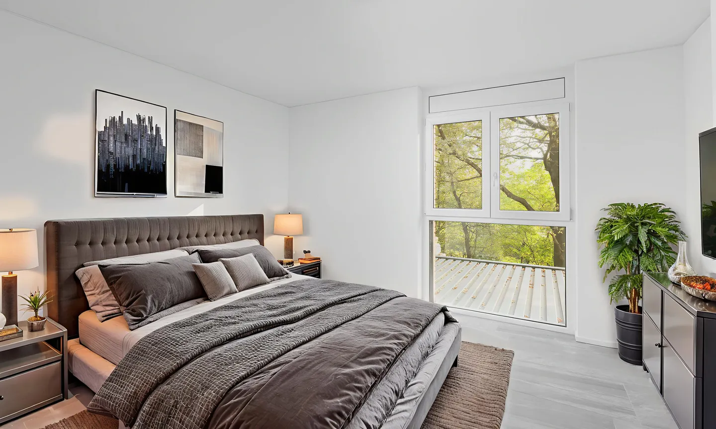 MODERNES WOHNUNG 3.5 ZIMMER MIT GARAGE IN CADRO - Foto 5 von 9