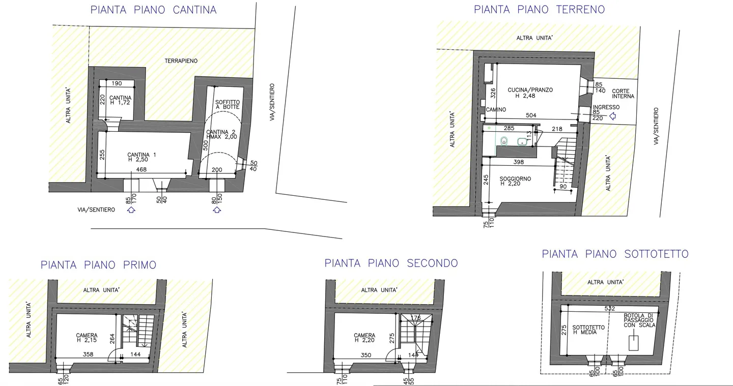 HAUS MIT 4 ZIMMERN UND DACHBODEN IN MIGLIEGLIA - Foto 10 von 10