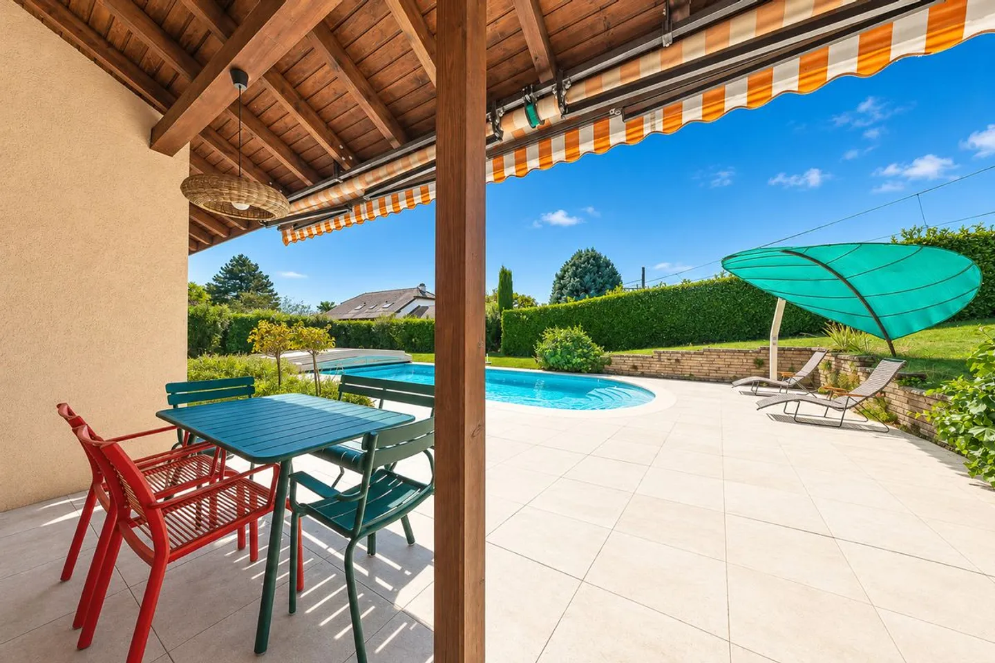 Einfamilienhaus mit separatem Studio in Trélex - Foto 10 von 12