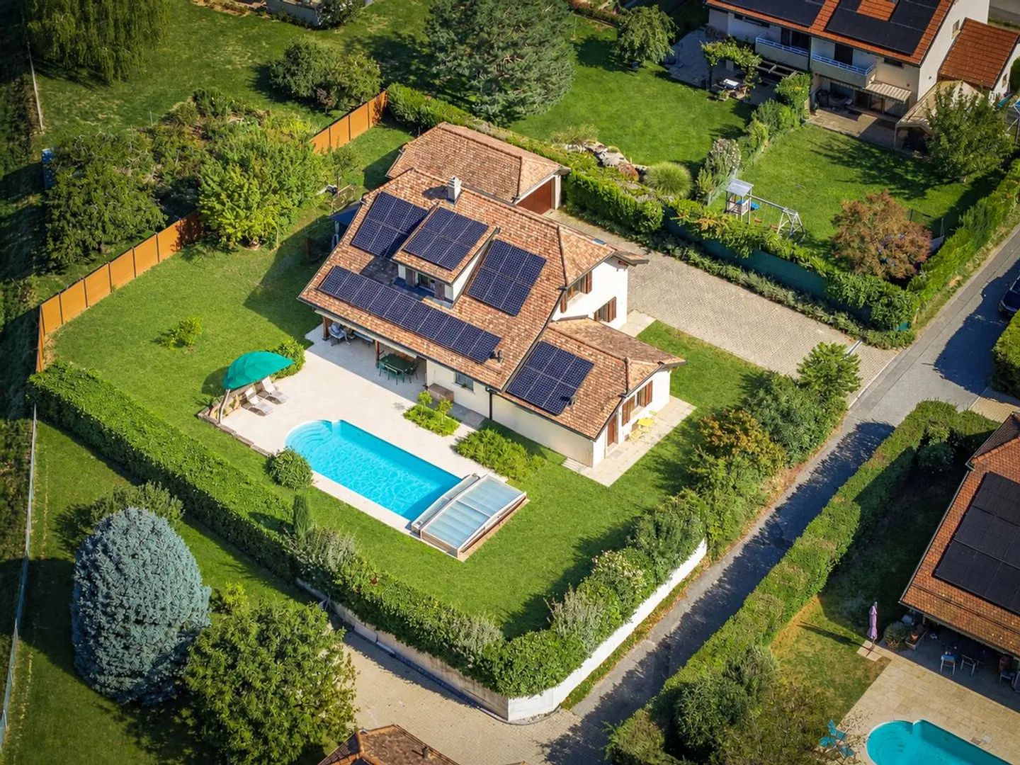Einfamilienhaus mit separatem Studio in Trélex - Foto 12 von 12