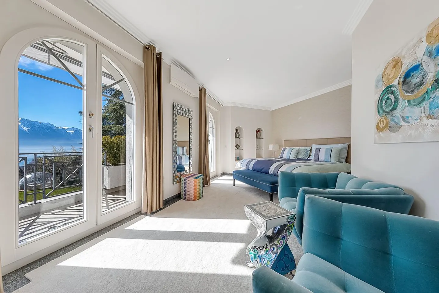 Magnificent detached villa with breathtaking views on the heights of Montreux - Foto 12 di 13