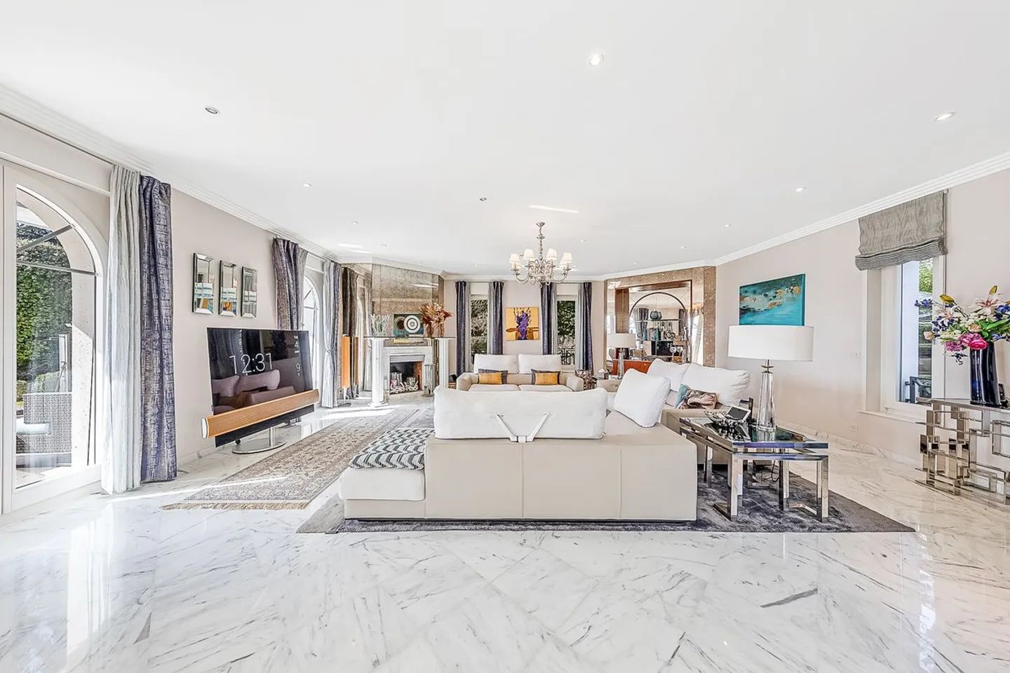 Magnificent detached villa with breathtaking views on the heights of Montreux - Foto 5 di 13