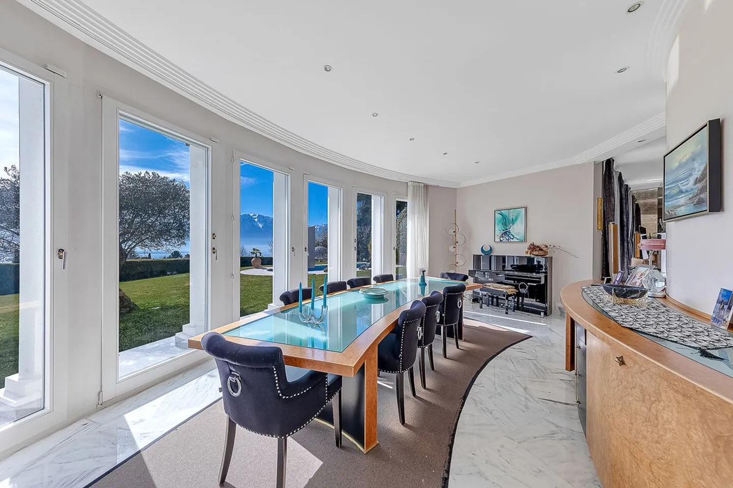 Magnificent detached villa with breathtaking views on the heights of Montreux - Foto 8 di 13