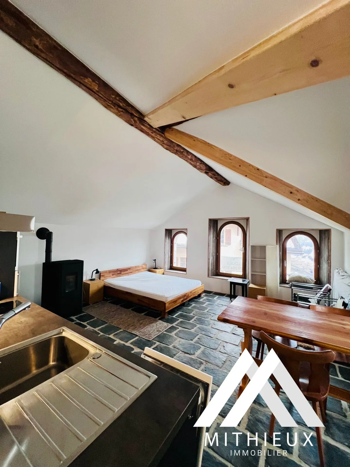 Charmantes Studio von 52 m², Mase! (Mont-Noble) - Foto 1 von 12