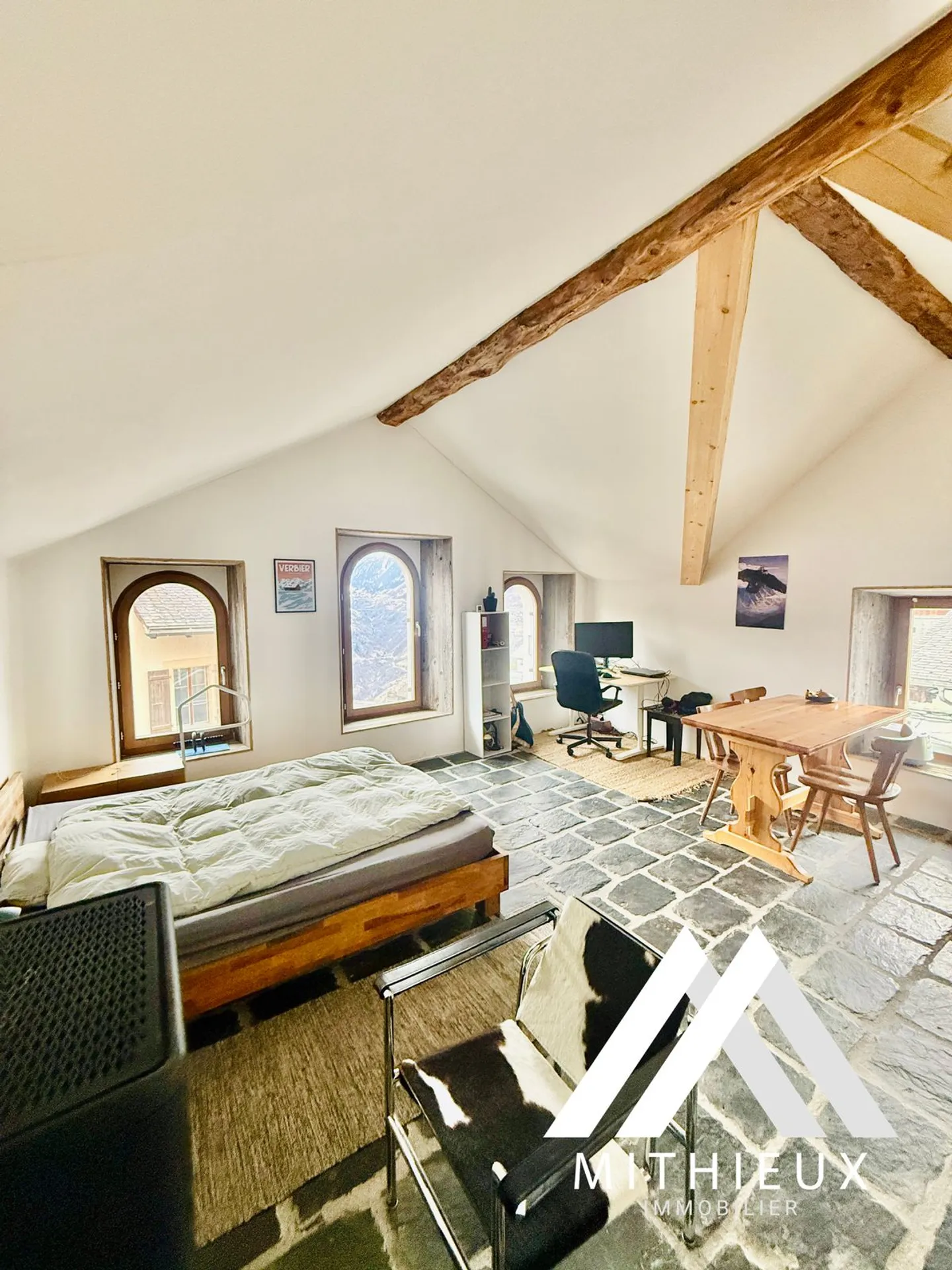 Charmantes Studio von 52 m², Mase! (Mont-Noble) - Foto 2 von 13