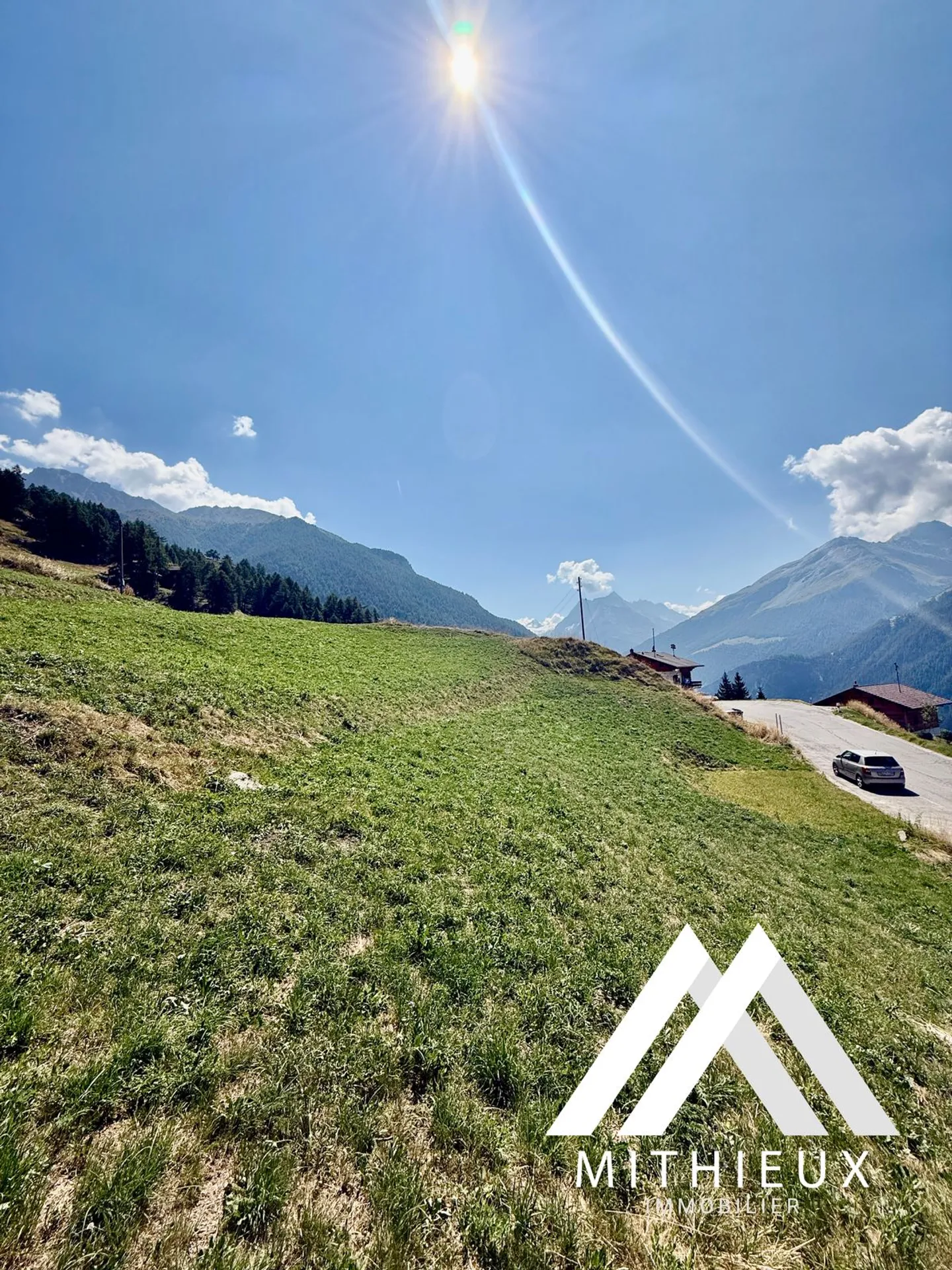 PARZELLE 4104 M2! MÖGLICHKEIT ZUM BAUEN VON 5 CHALETTS, EISON - Foto 6 von 7