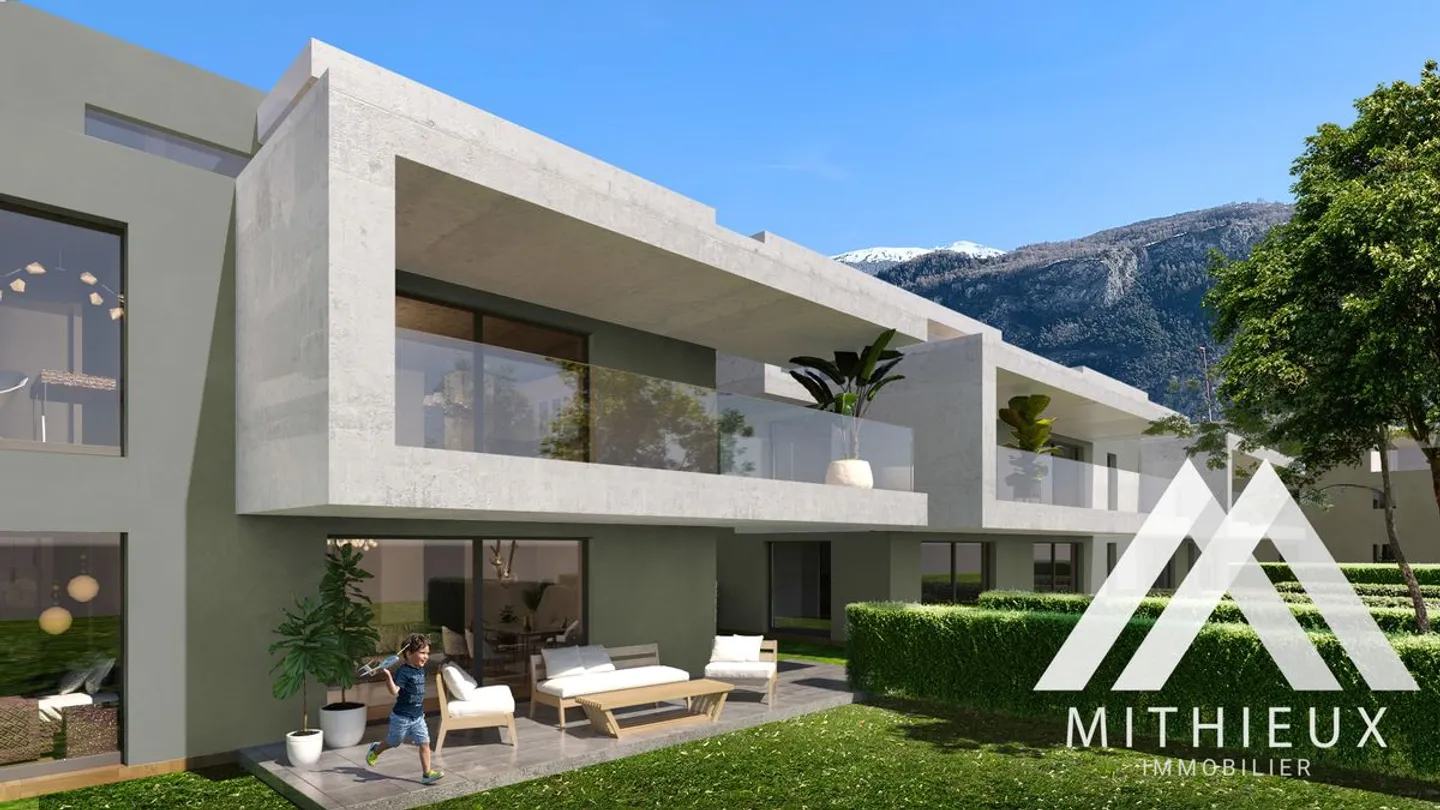 APPARTEMENT NEUF DE 2.5 PCES, 72 M2 - UVRIER (LIVRAISON FIN JUIN 2026) - Photo 1 of 13