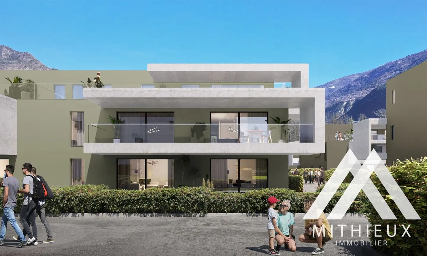 APPARTEMENT NEUF DE 2.5 PCES, 61 M2 - UVRIER (LIVRAISON FIN JUIN 2026) - Photo 3 sur 13