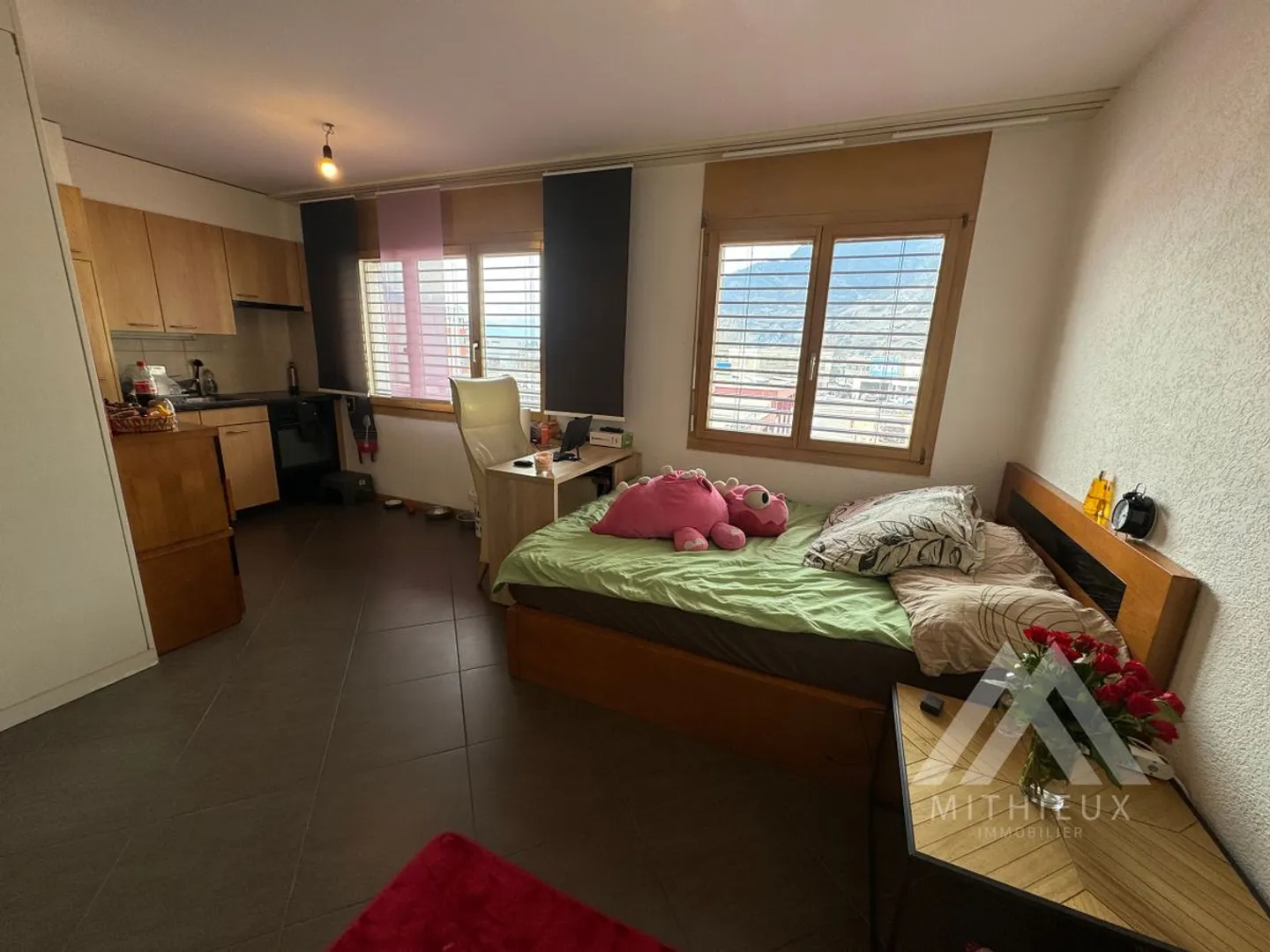 For Rent: Charming studio ideally located in Conthey - Photo 1 of 6