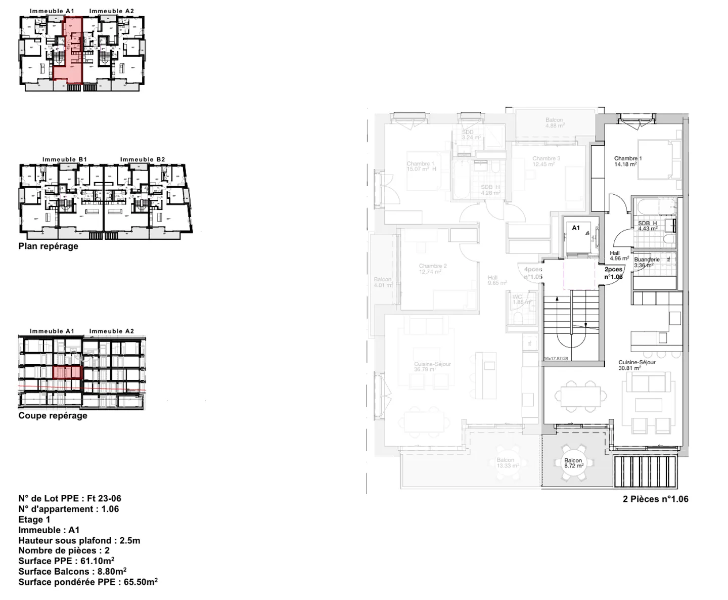 Neue Wohnung in Founex - Foto 7 von 8