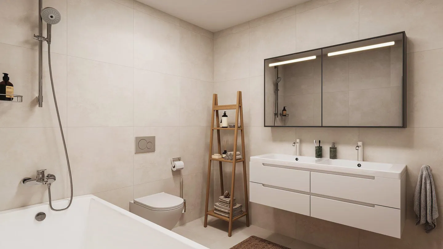 Nuovo appartamento duplex a Founex - Foto 7 di 11
