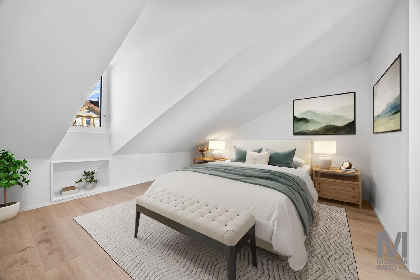 3,5-Zimmer-Penthouse-Wohnung vollständig renoviert - Foto 6 von 13