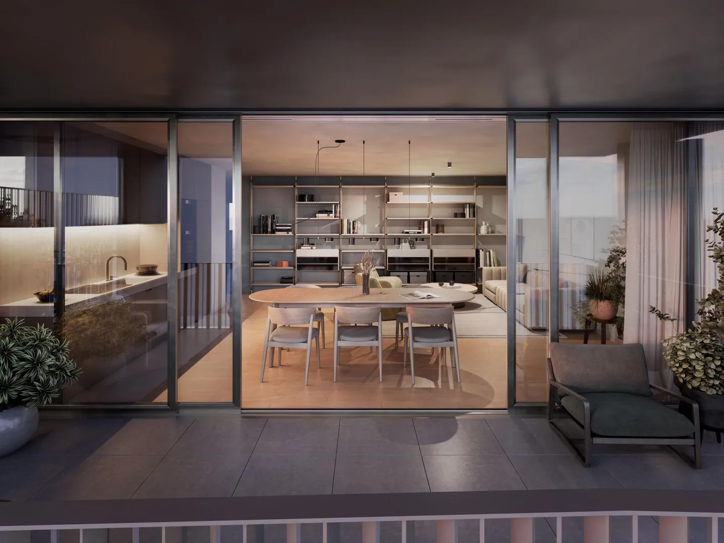 Colombier 8 | New apartment with loggias - Photo 2 of 5