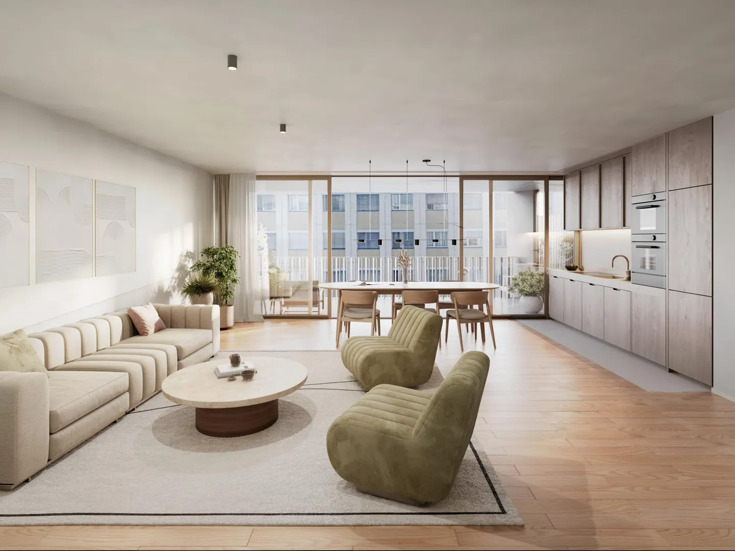 Colombier 8 | New apartment with loggias - Photo 1 of 5