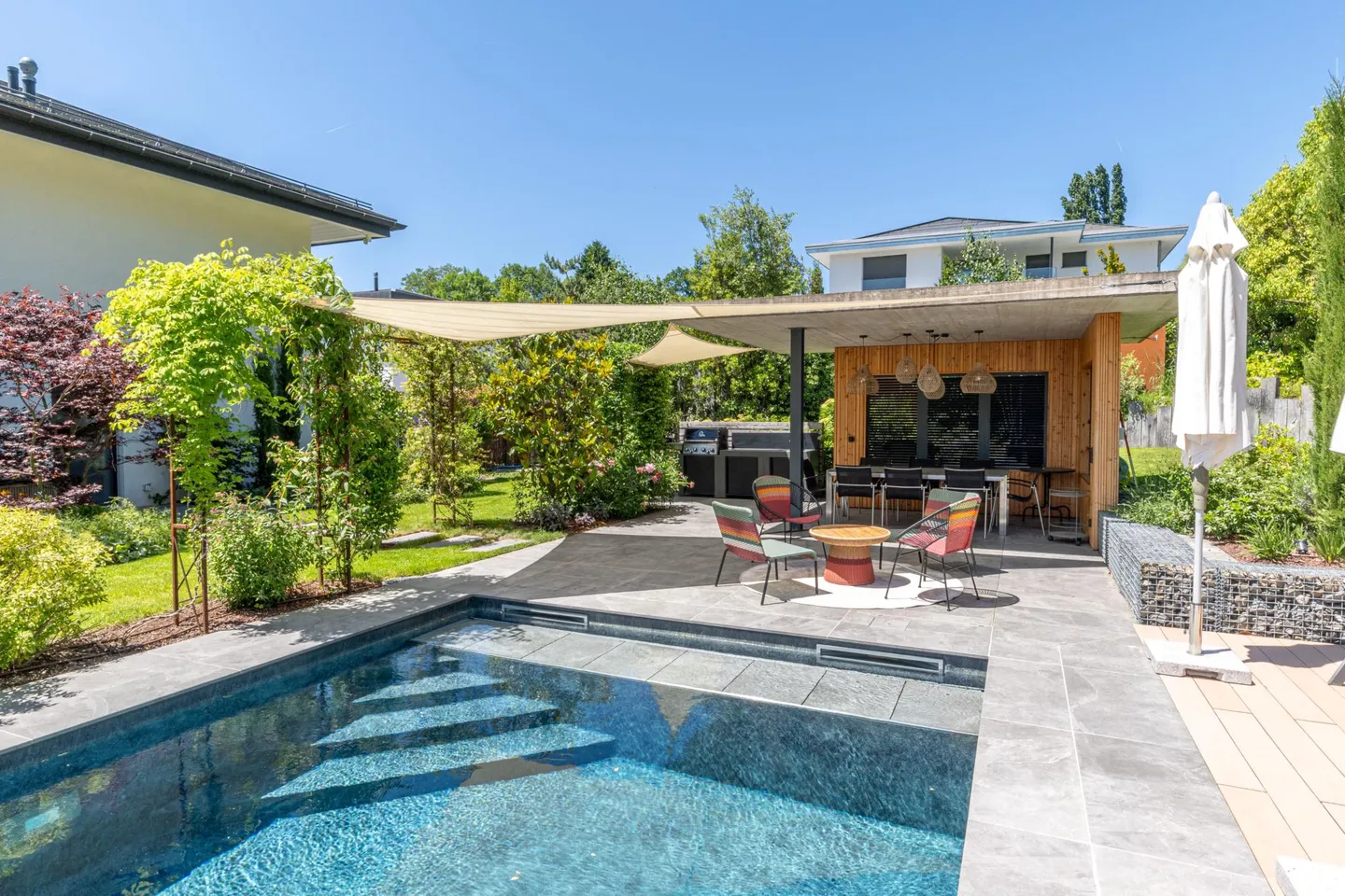 Villa contemporaine avec piscine - Photo 11 sur 12
