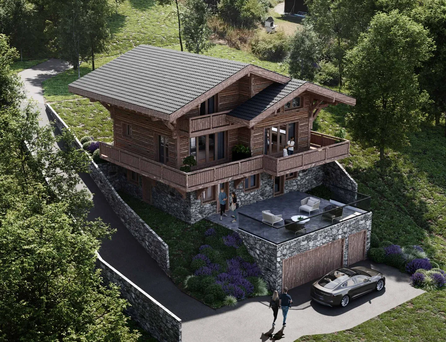 Chalet neuf à Vercorin. - Photo 7 sur 7