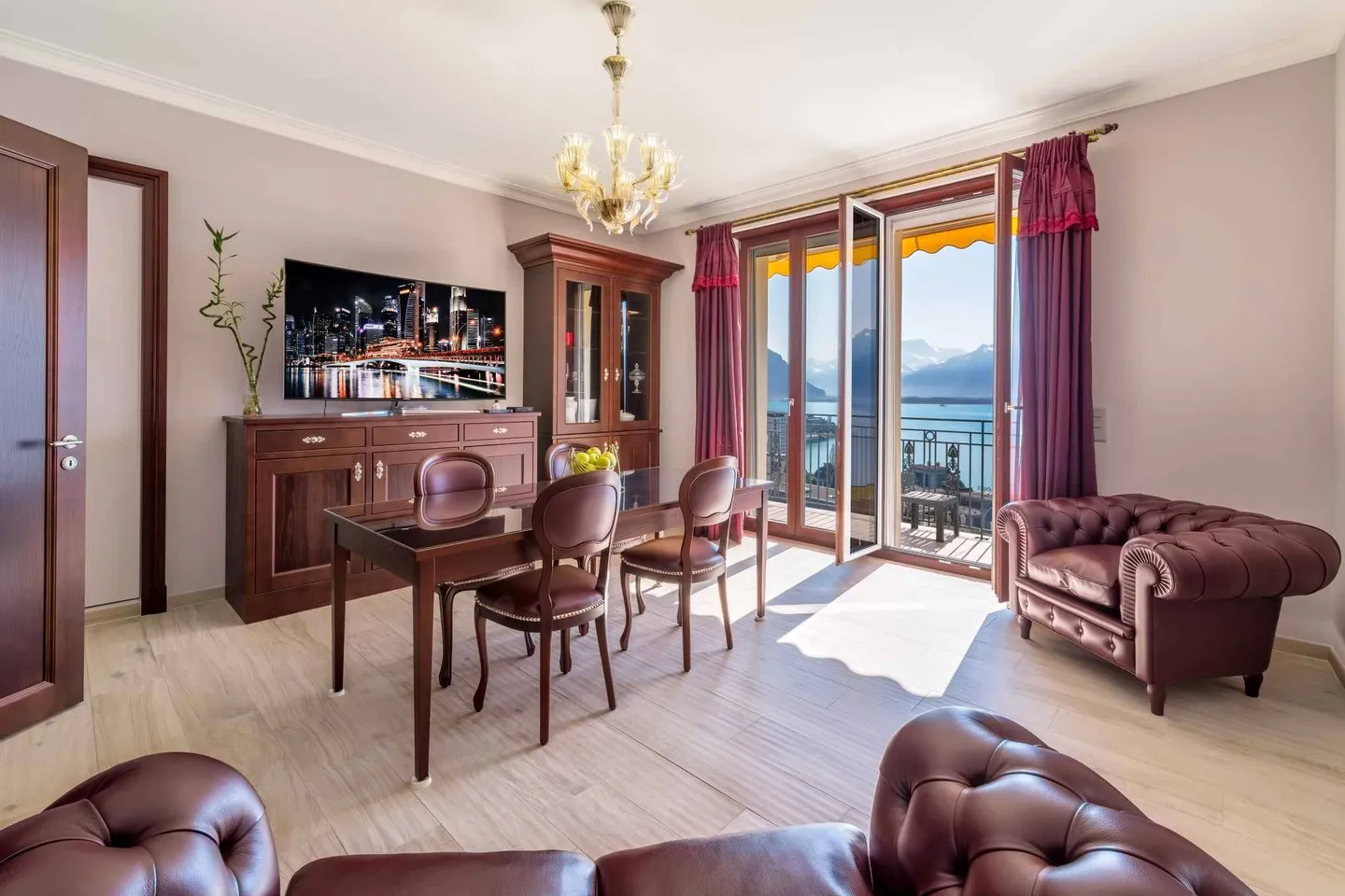 Magnificent 5.5-room apartment in a prestigious residence for sale in the center of Montreux - Photo 6 of 13
