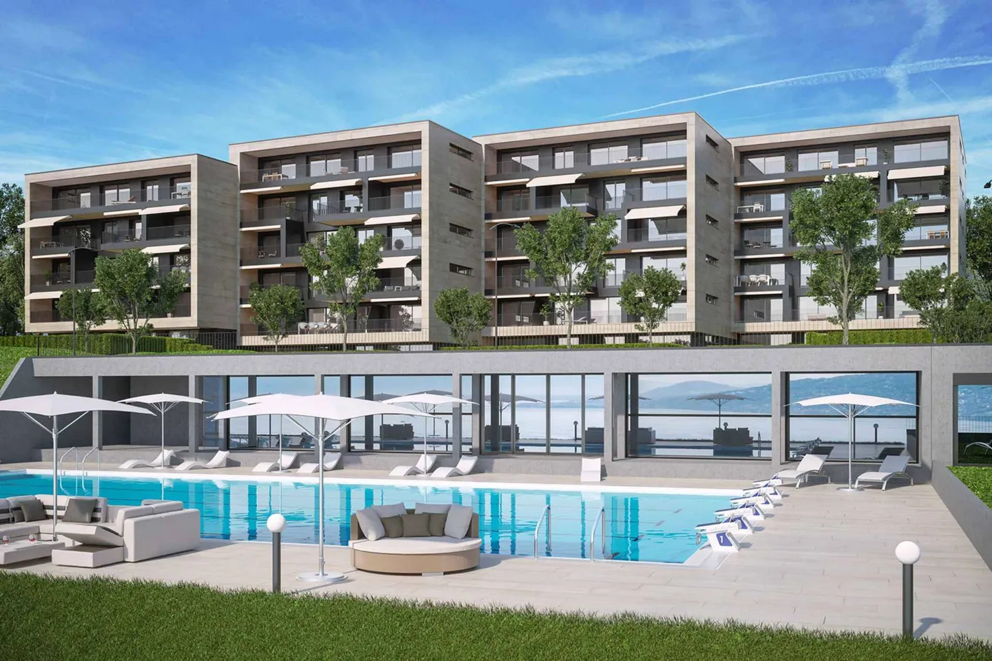 Appartement neuf de 3.5 pièces au 4ème étage avec balcon à vendre à Chexbres - Photo 2 sur 13