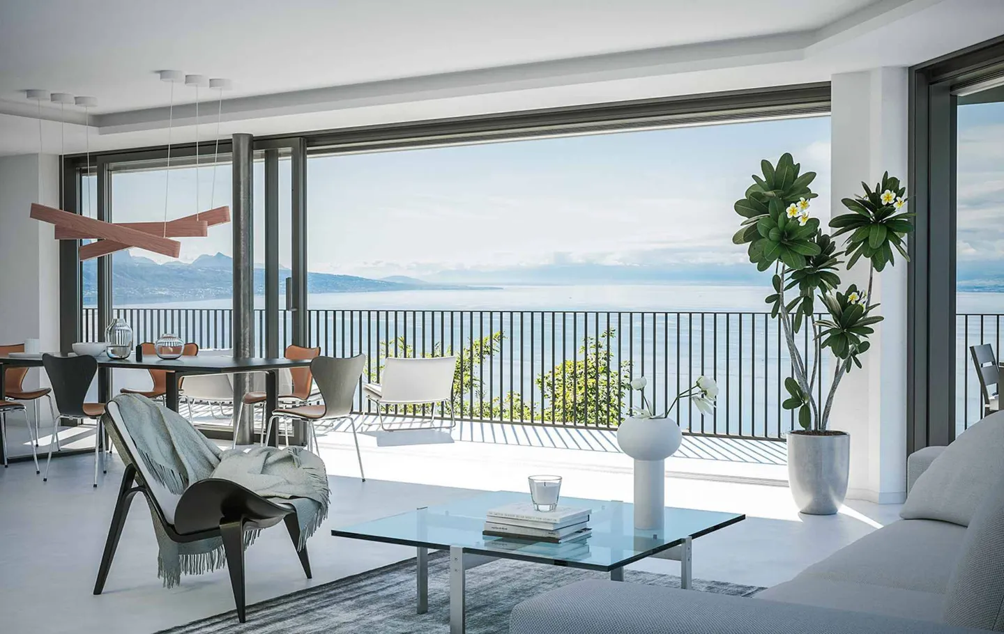 Appartement neuf de 3.5 pièces au 4ème étage avec balcon à vendre à Chexbres - Photo 1 sur 13