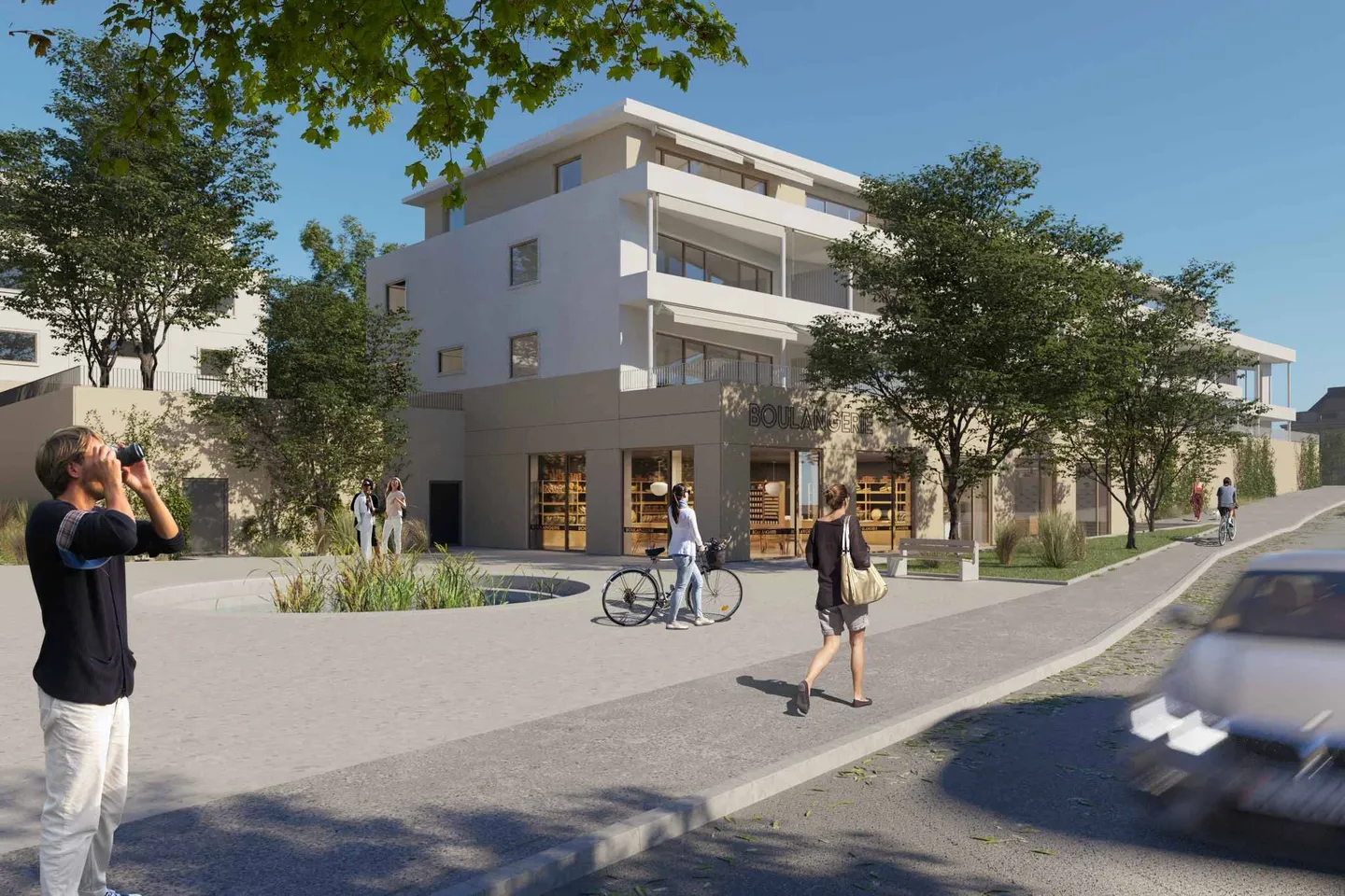 Satigny - Nuovo quartiere contemporaneo e sostenibile - Foto 1 di 11