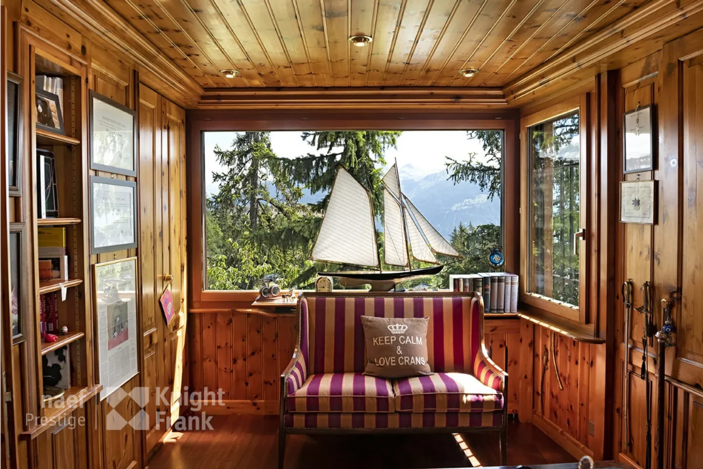 Prestigeträchtiges Chalet in Crans-Montana. - Foto 2 von 13