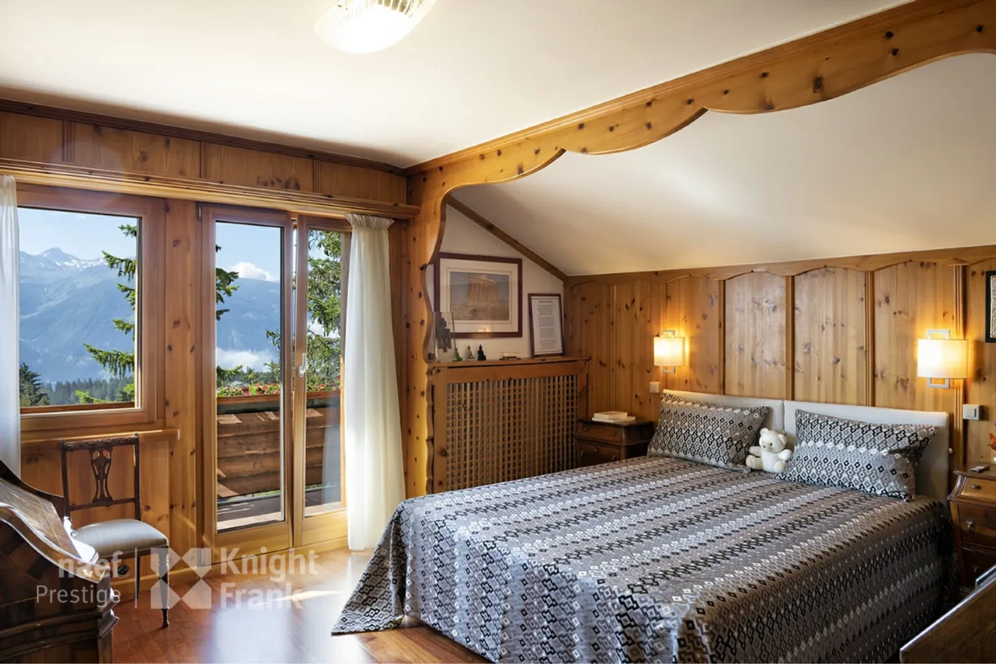 Prestigeträchtiges Chalet in Crans-Montana. - Foto 7 von 13