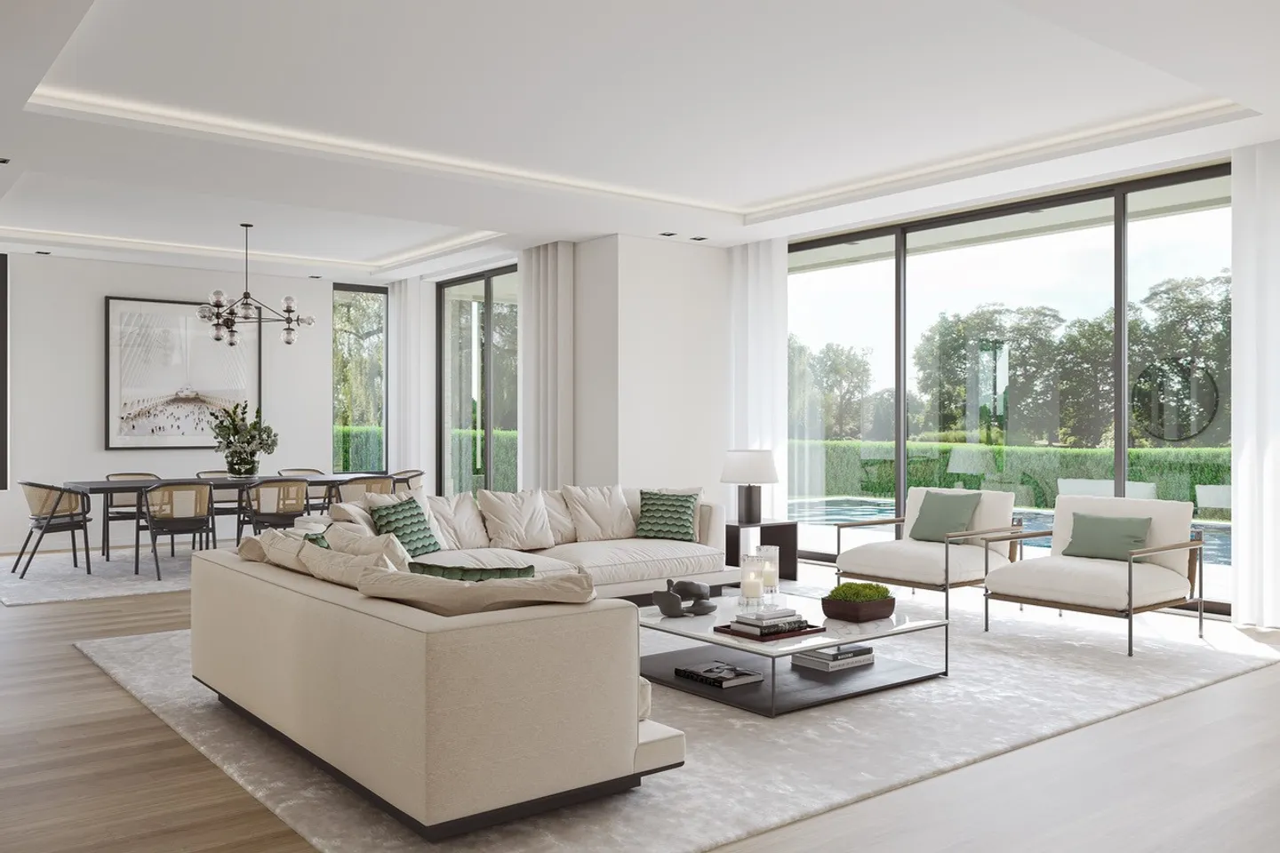 Hochwertige individuelle Villa in Vandoeuvres - Foto 3 von 13