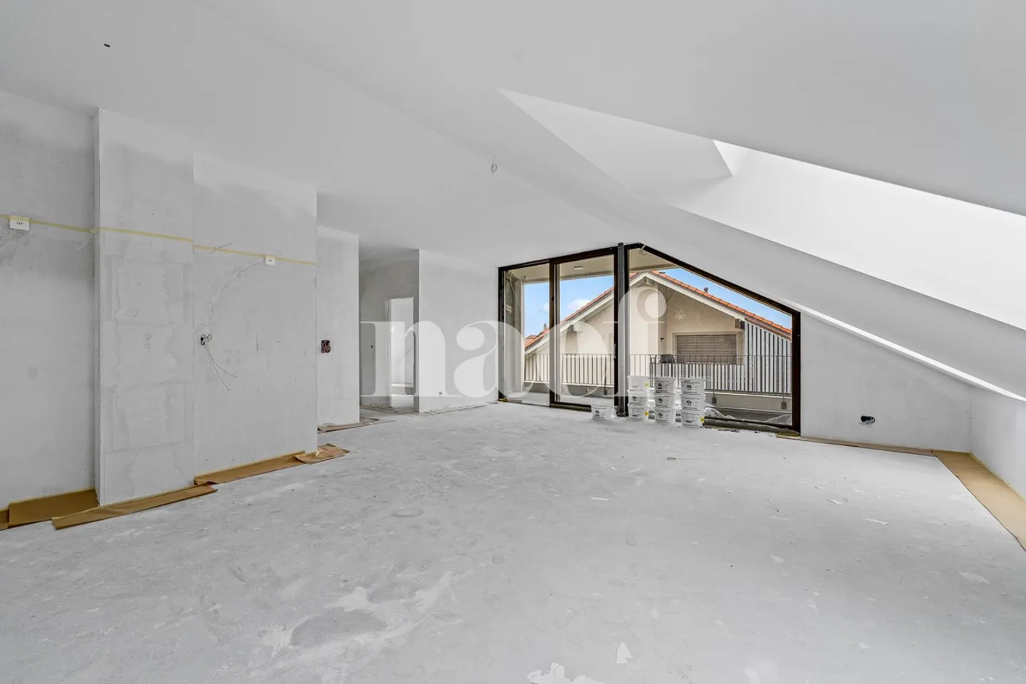 3.5-room apartment with balcony in the attic for sale in Gletterens - Photo 2 of 4