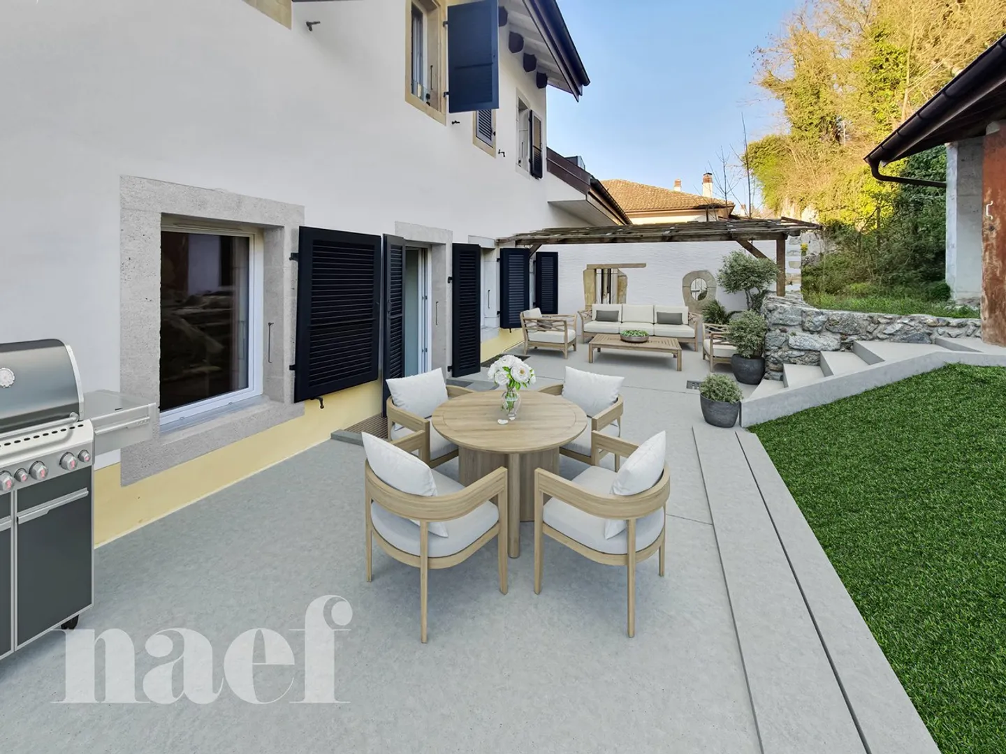 4.5 pièces rénové dans une belle bâtisse - Photo 4 sur 7