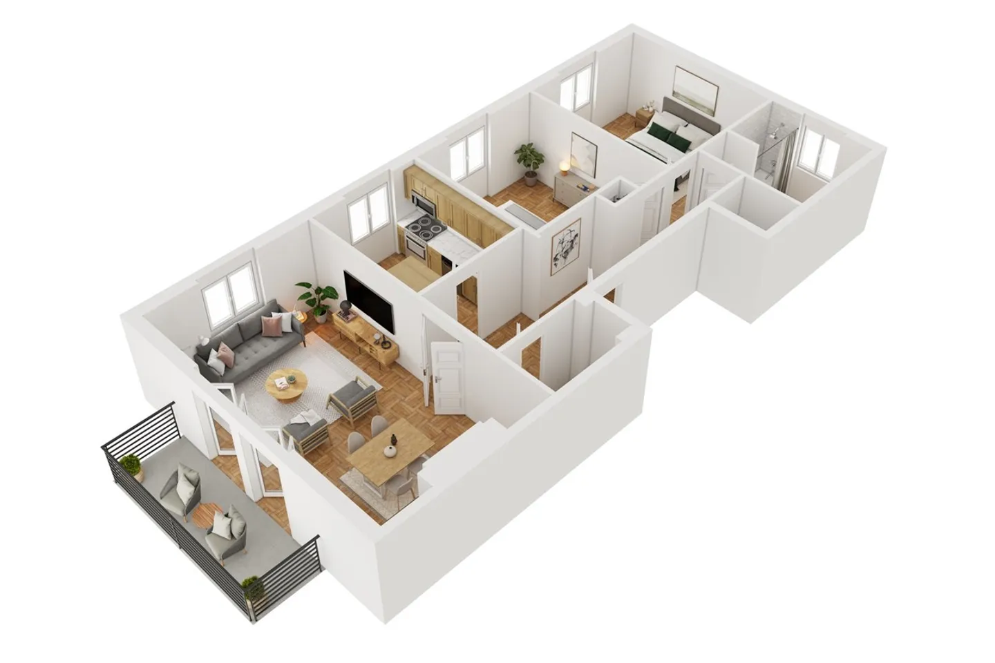 Exclusive - Beautiful 3.5-room apartment - Photo 6 of 6