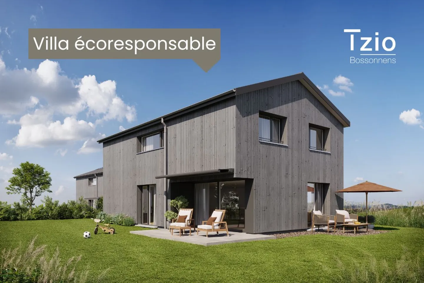 Tzio - Individual house with 5.5 rooms with terrace and garden - Privileged environment - Photo 4 of 9