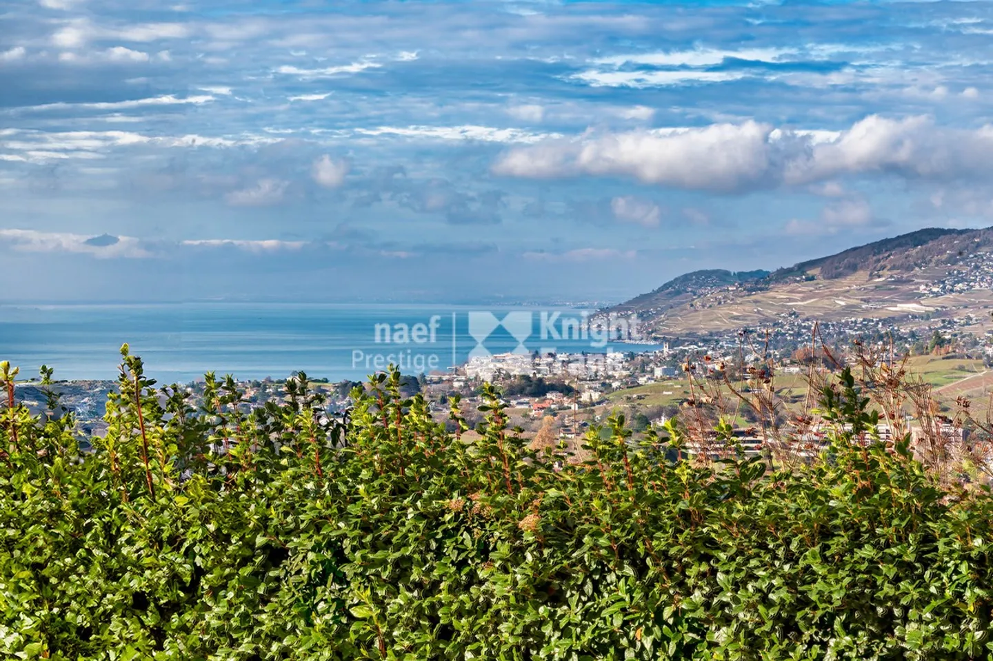 Architect-designed house with 3 apartments and outdoor pool for sale in Chernex / Montreux - Photo 2 of 13