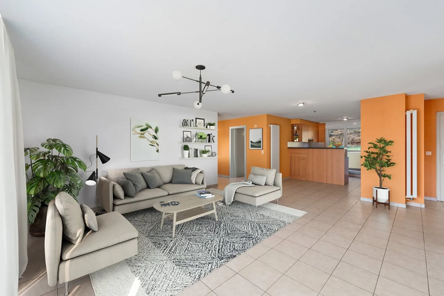 Appartamento di 4.5 locali in vendita a Givisiez con balconi - Foto 1 di 6