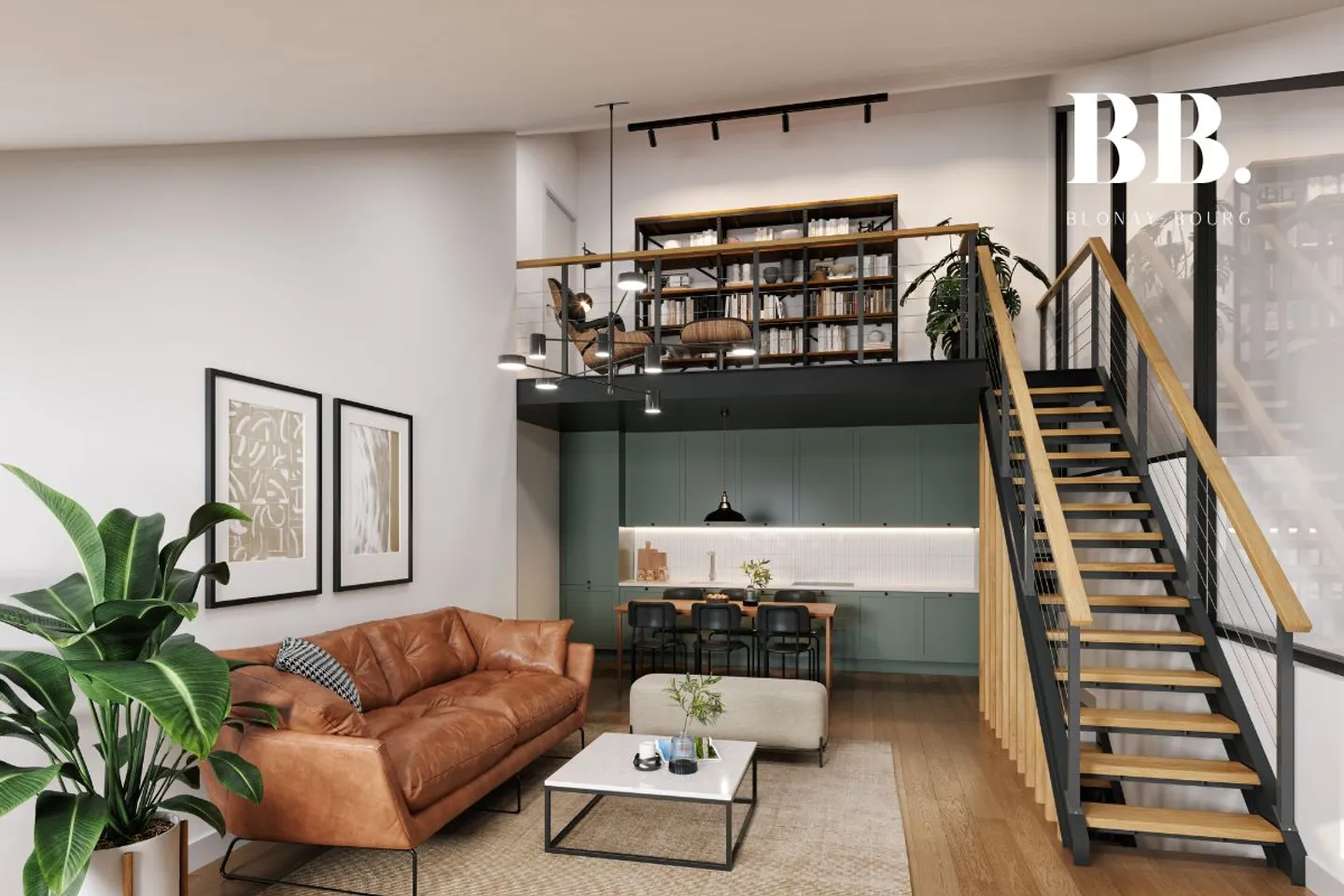 Lot M3 - Nuovo appartamento di 3,5 locali situato nel centro del villaggio di Blonay - Foto 2 di 7