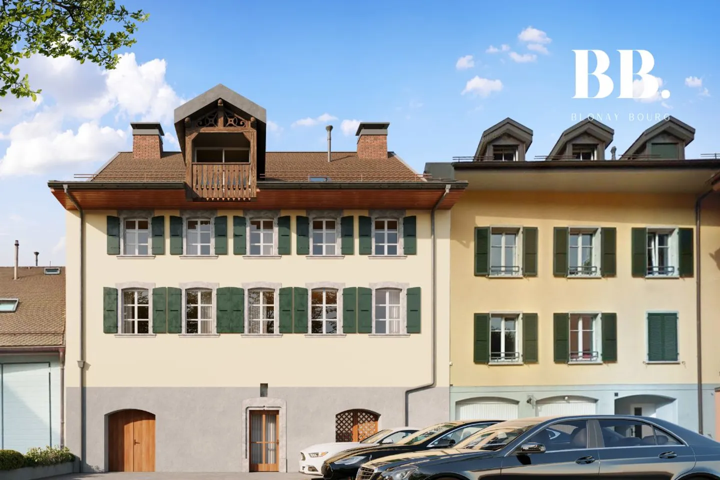 Lot M3 - Nuovo appartamento di 3,5 locali situato nel centro del villaggio di Blonay - Foto 5 di 7