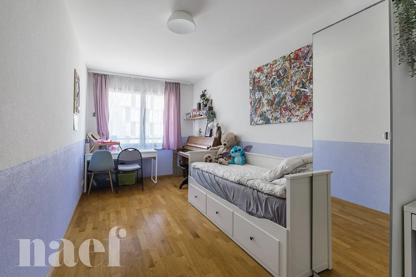 Durchgangswohnung mit 4,5 Zimmern und Balkon zu verkaufen, nur wenige Schritte vom Zentrum von Vevey entfernt - Foto 10 von 12