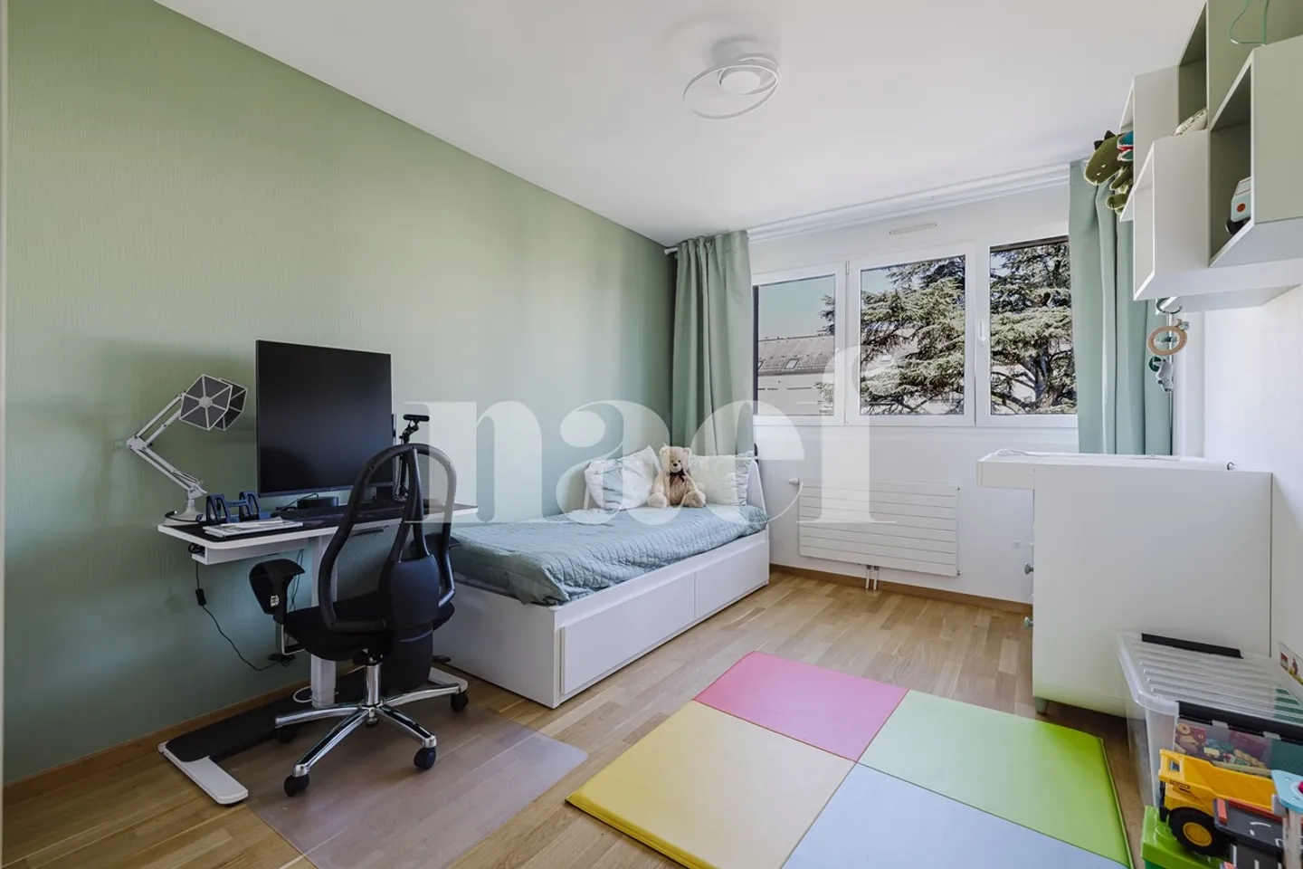 Dachgeschosswohnung mit freiem Blick - Foto 7 von 11