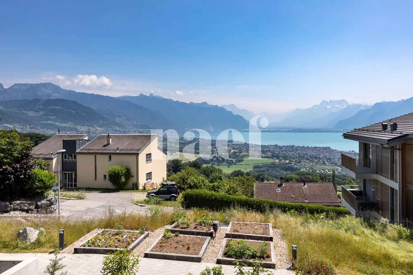 Appartement neuf de 3.5 pièces avec balcons et vue panoramique sur le lac à vendre à Jongny - Lot D1 - Photo 1 sur 7