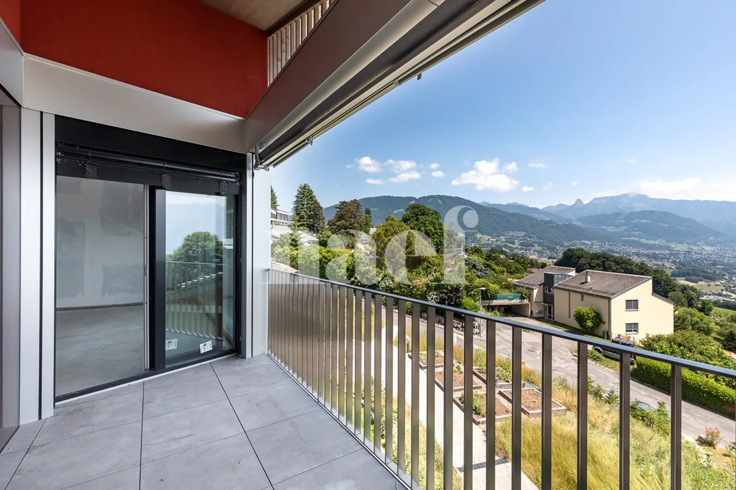 Appartement neuf de 3.5 pièces avec balcons et vue panoramique sur le lac à vendre à Jongny - Lot D1 - Photo 3 sur 7