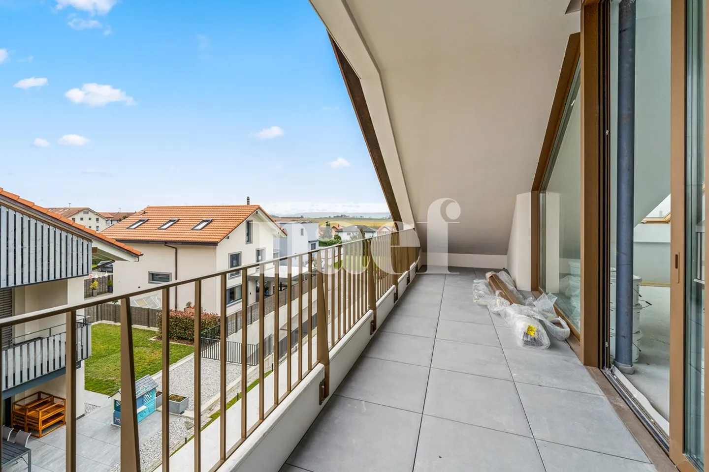 3.5-room apartment with balcony in the attic for sale in Gletterens - Photo 4 of 4