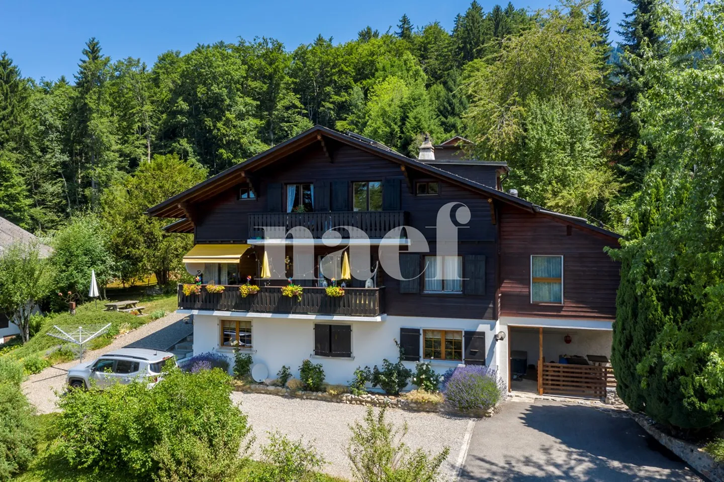 5.5-room apartment/chalet with a magnificent view for sale in Châtel-St-Denis - Photo 4 of 9