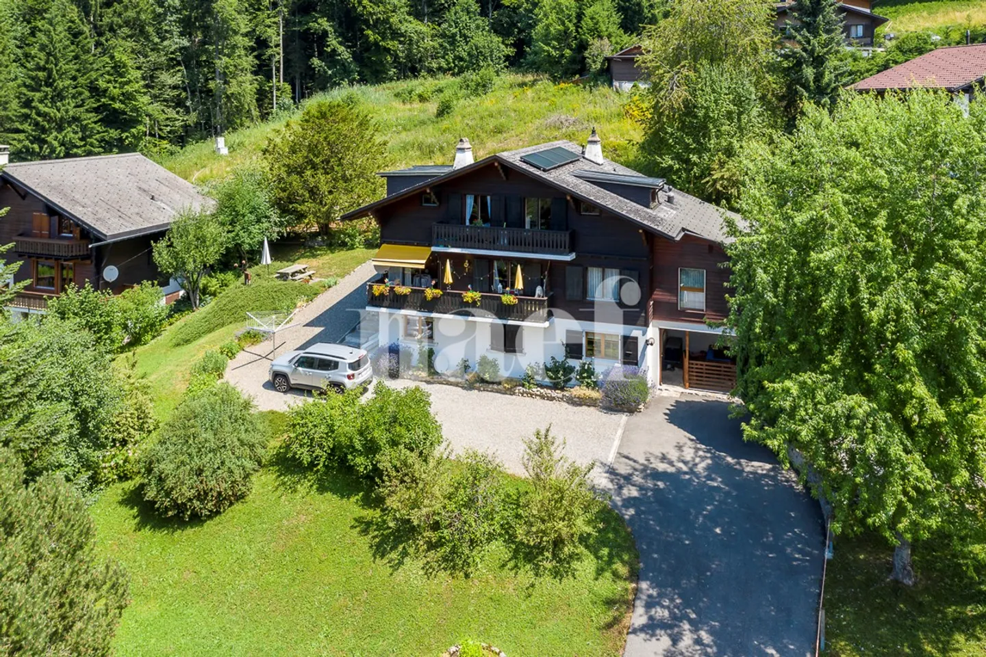 5.5-room apartment/chalet with a magnificent view for sale in Châtel-St-Denis - Photo 3 of 9