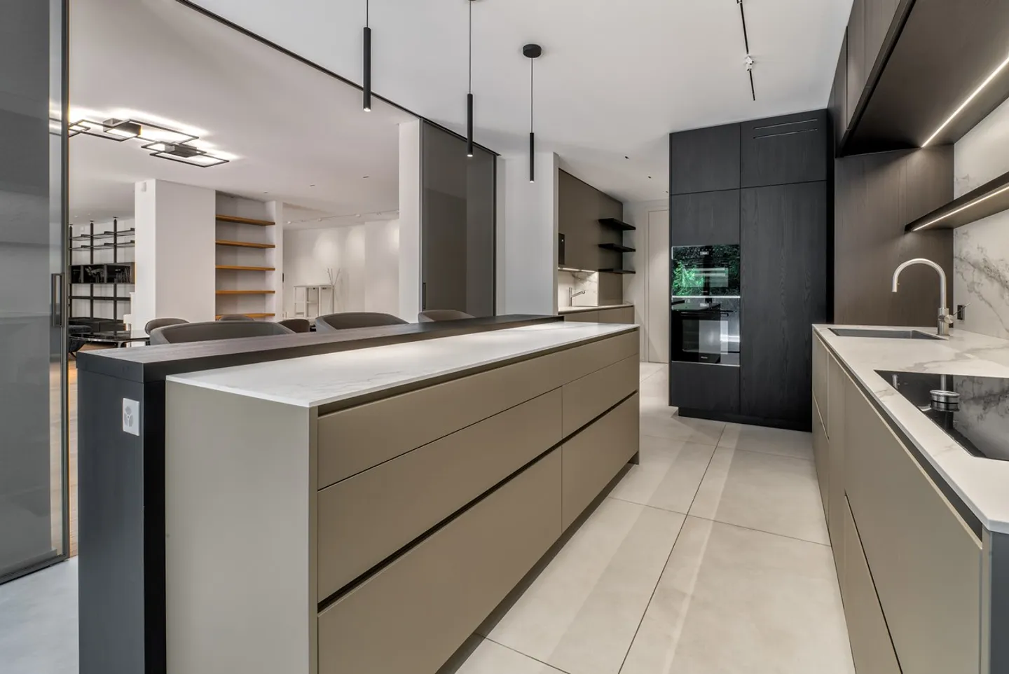Duplex d'exception avec jardin privé ? Résidence Beauvallon, Chêne-Bougeries. - Photo 6 sur 12
