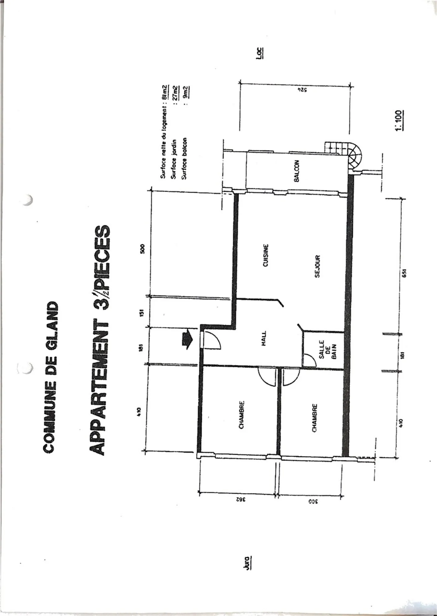 Exclusively: 3.5-room garden-level apartment in Gland - Photo 5 of 5